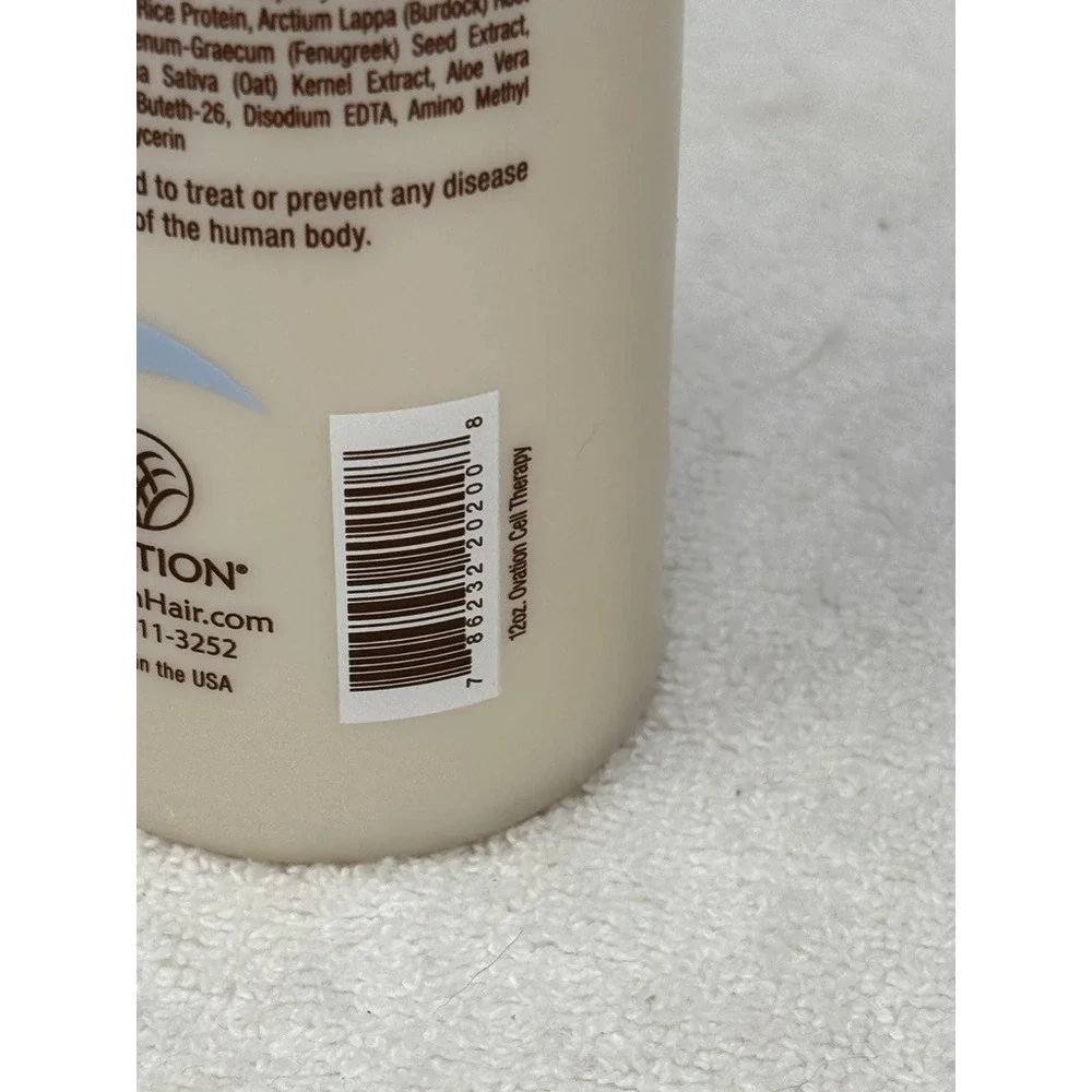 Ovation Cell Therapy Hair Scalp Treatment 12 oz Thicker‎ Stronger Longer